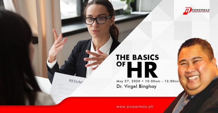 May 27 - The Basic of HR (1)