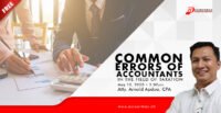 COMMON ERRORS OF ACCOUNTANTS IN THE FIELD OF TAXATION