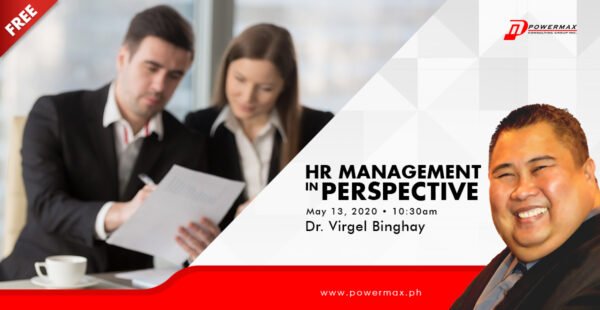 HR MANAGEMENT IN PERSPECTIVE