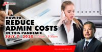 July 7 - How to Reduce Admin Costs