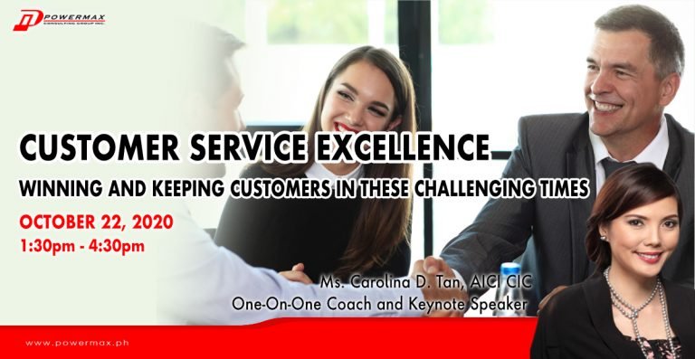 CUSTOMER SERVICE EXCELLENCE - WINNING AND KEEPING CUSTOMERS IN THESE CHALLENGING TIMES
