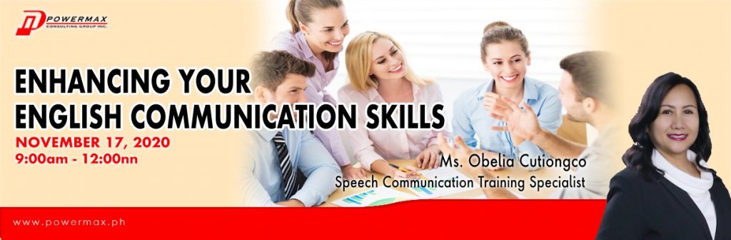 ENHANCING YOUR ENGLISH COMMUNICATION SKILLS