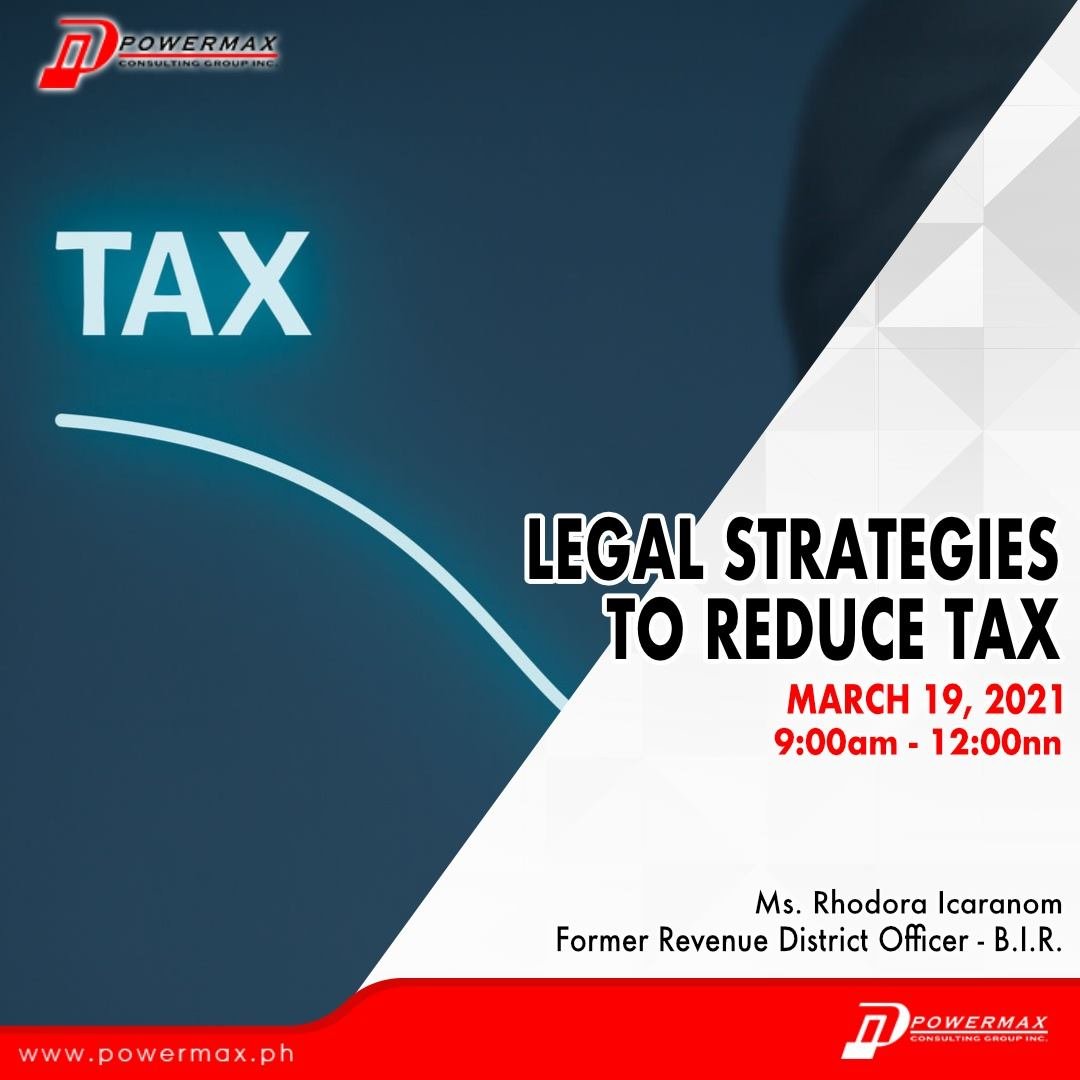 Legal Strategies To Reduce Tax