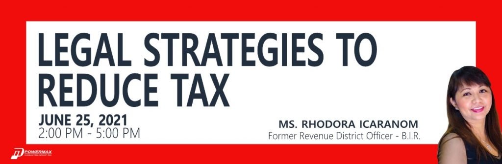 Legal Strategies to Reduce Tax
