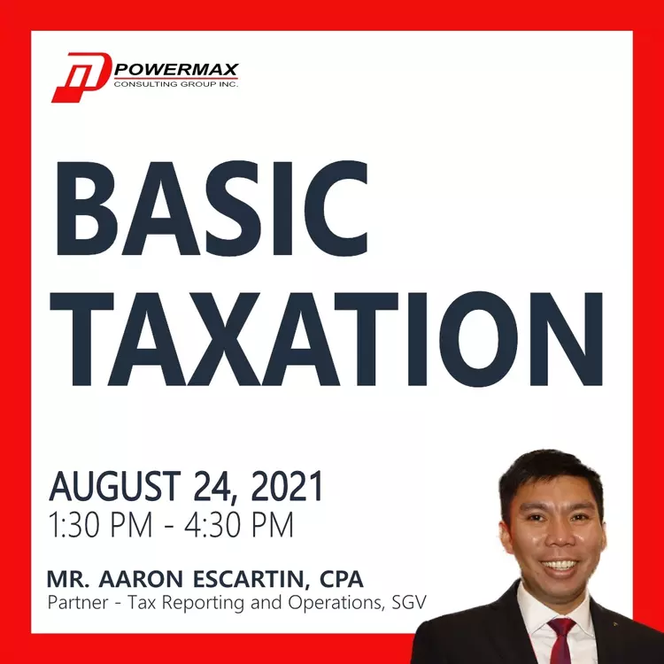 August 24 - Basic Taxation