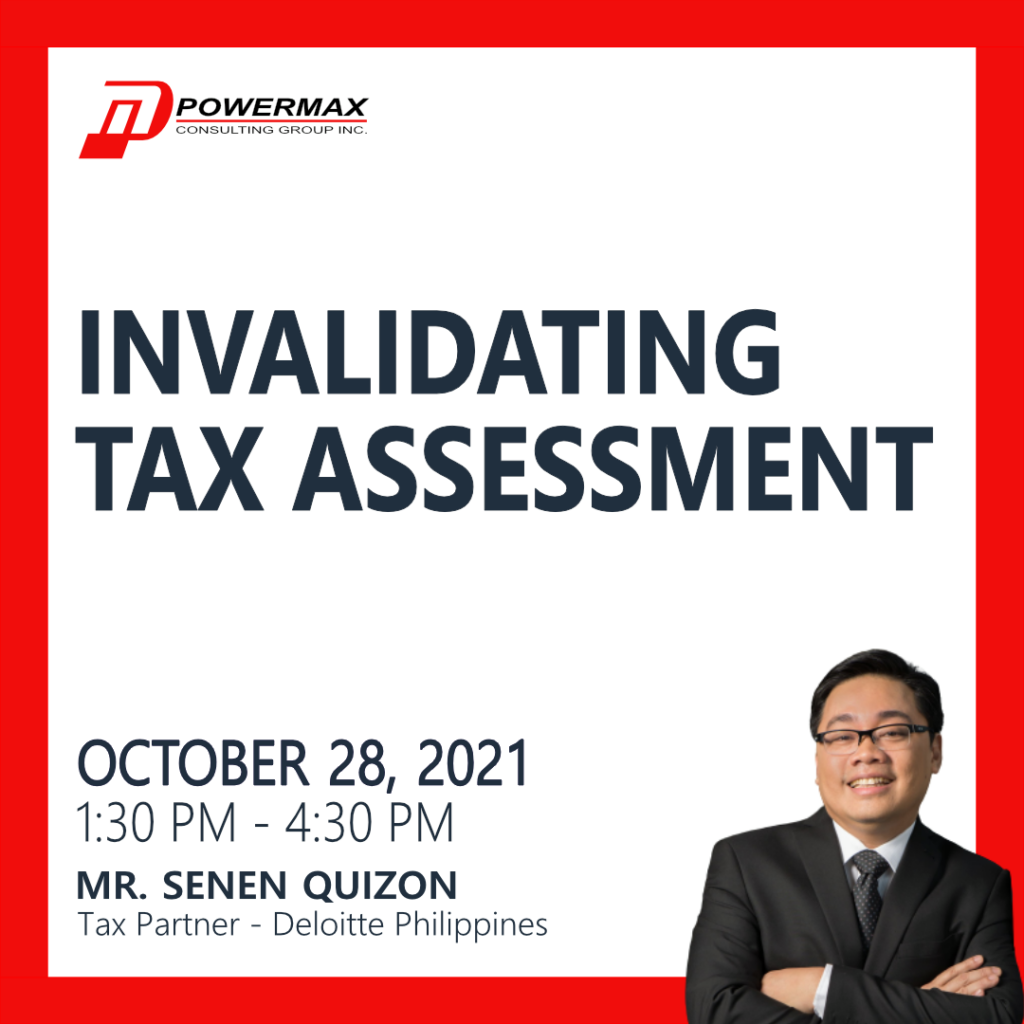 Invalidating Tax Assessment