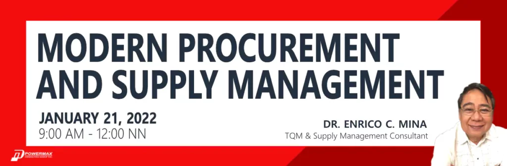 Modern Procurement and Supply Management