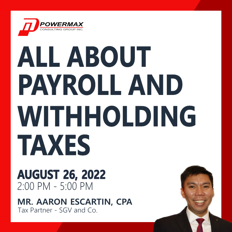 All About Payroll and Withholding Taxes
