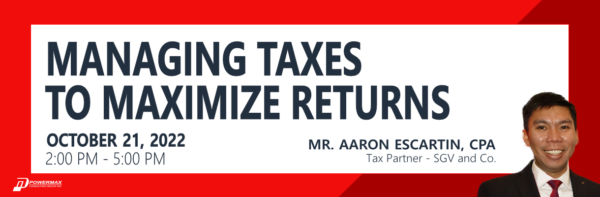 MANAGING TAXES TO MAXIMIZE RETURNS
