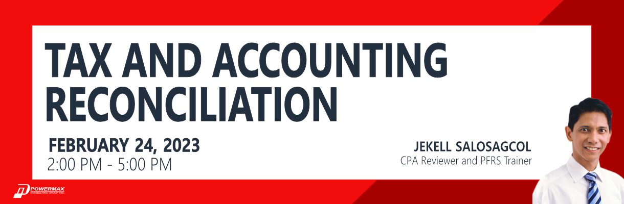 Tax and accounting reconciliation
