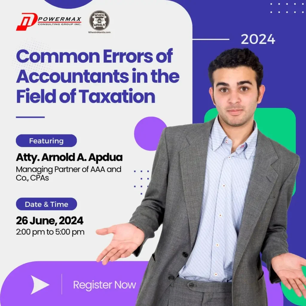 Common Errors in the Field of Taxation