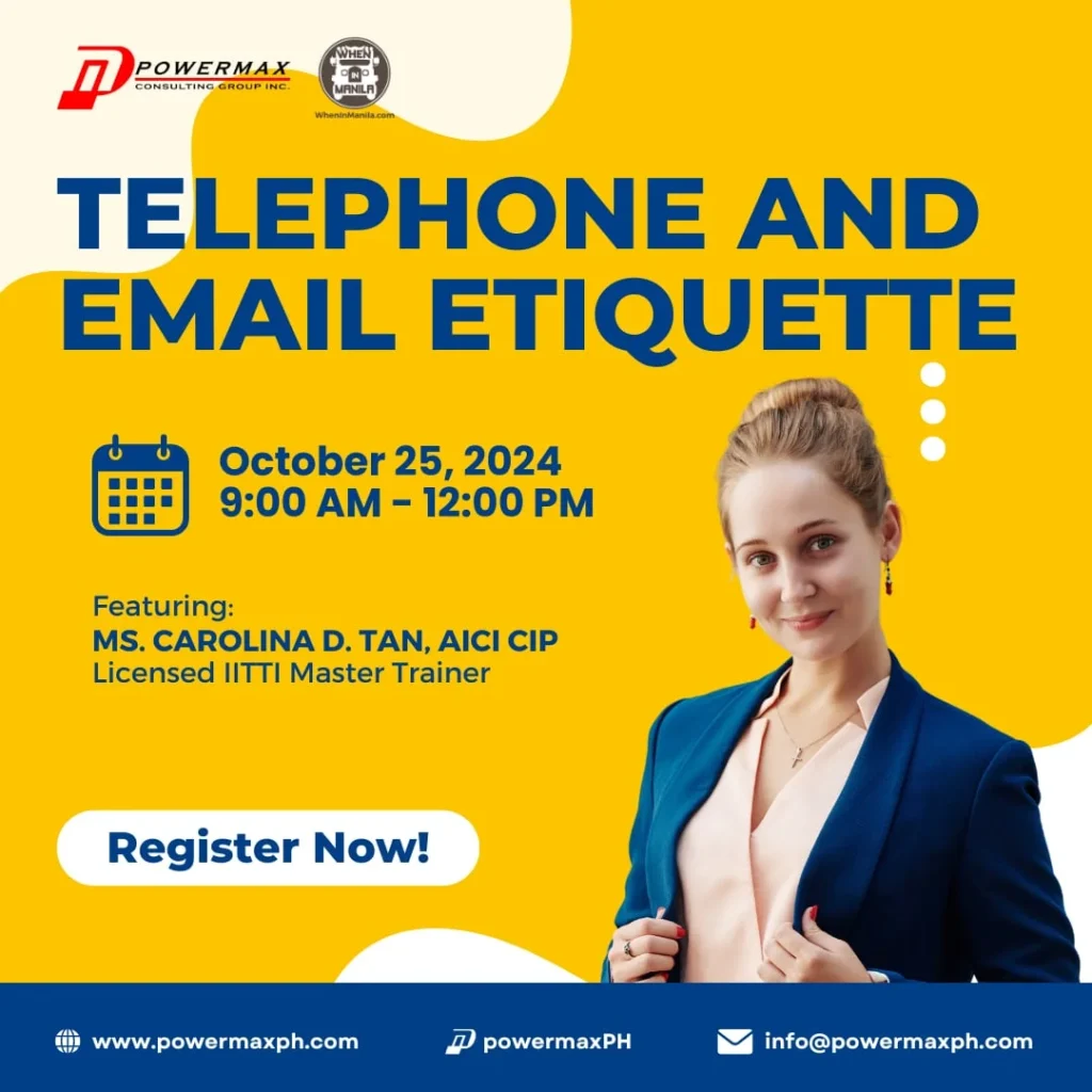 Telephone and Email Etiquette